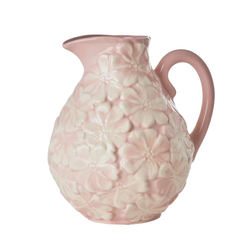 Rice DK Ceramic Flower Jug in Perfect Pink - 5 L