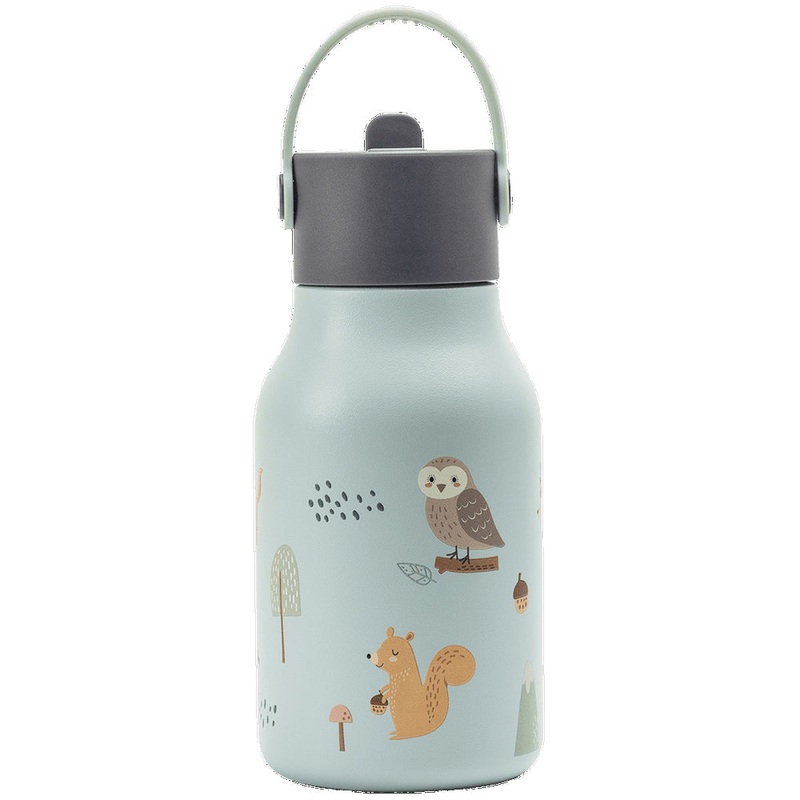 Lund London Little Lund Water Bottle 400ml - Woodland