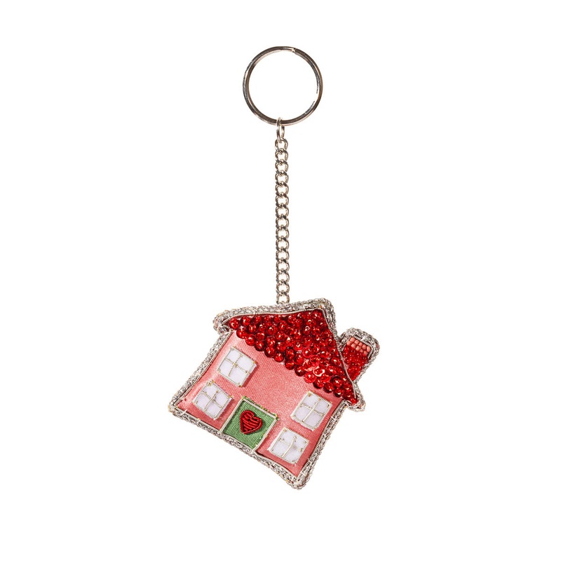 RJB Stone House Zari Keyring