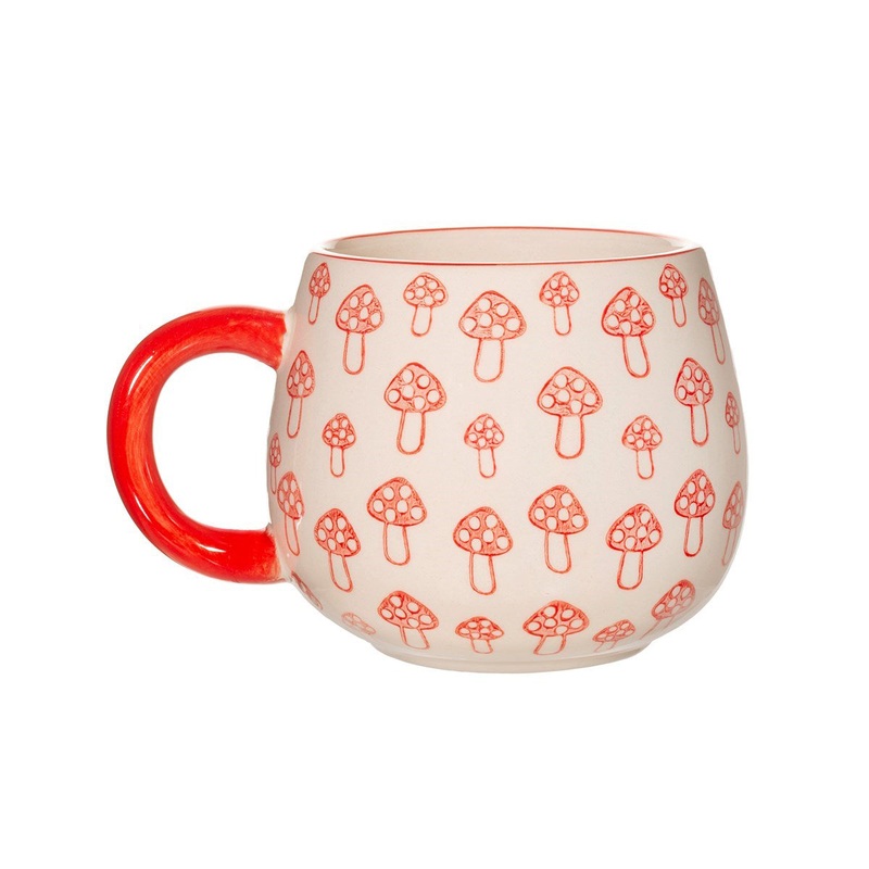 RJB Stone Mushroom Print Mug