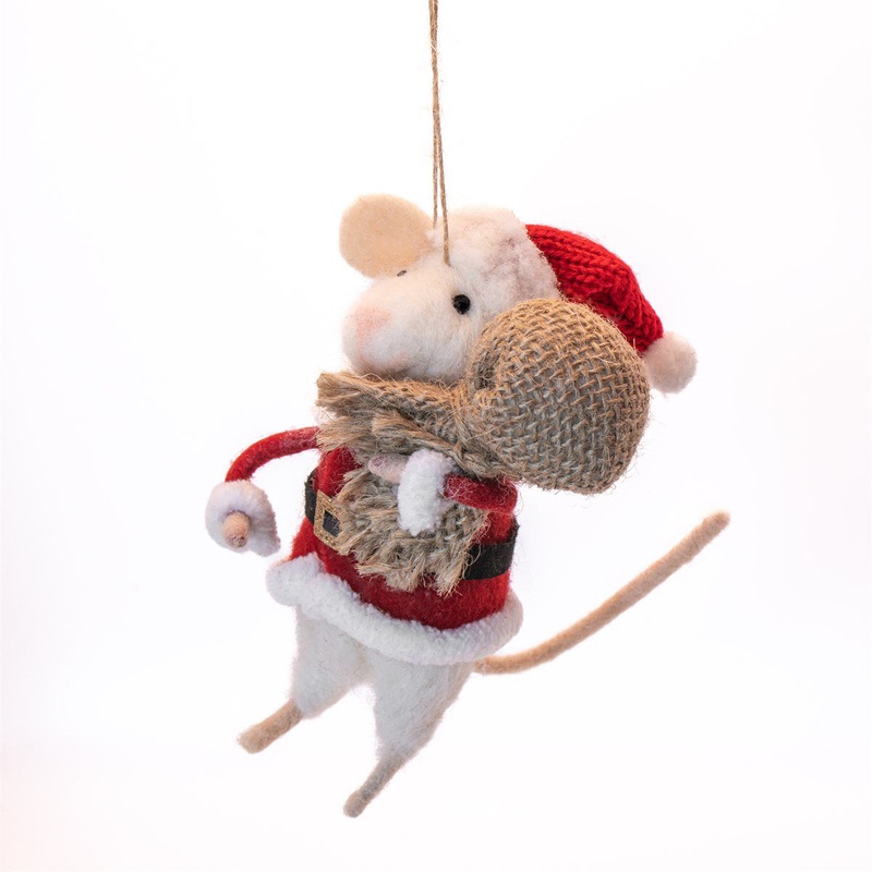RJB Stone Santa Mouse