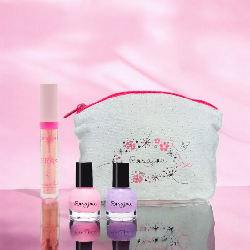 Rosajou Nails & Lips Makeup Case