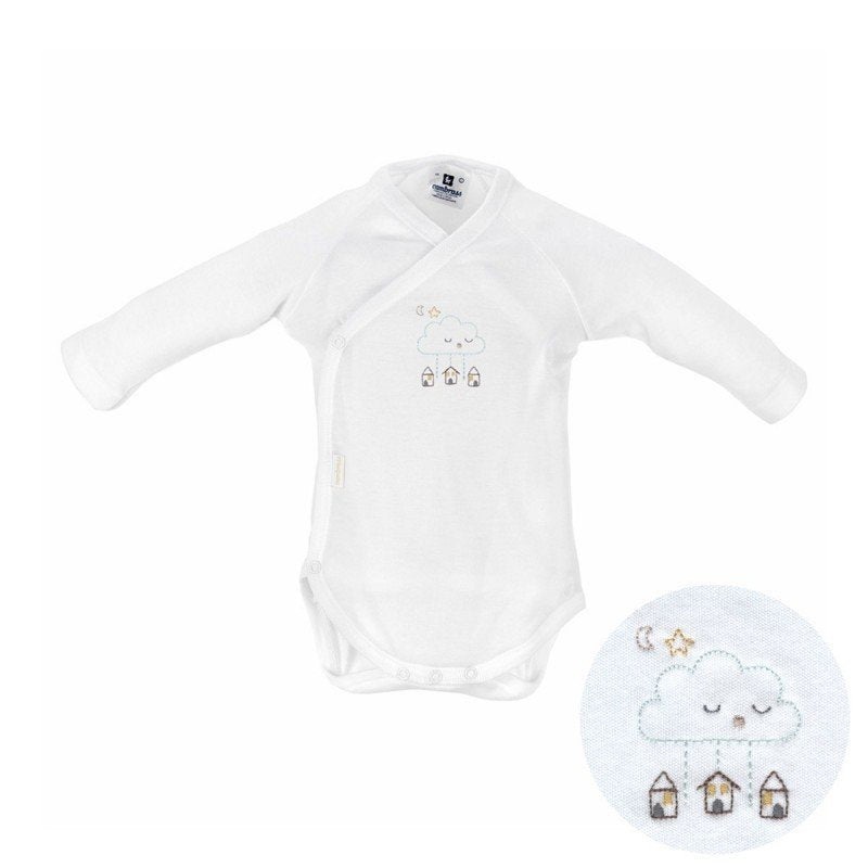 Cambrass Body Crossed Long Sleeve I. T.3 Nube 23 White