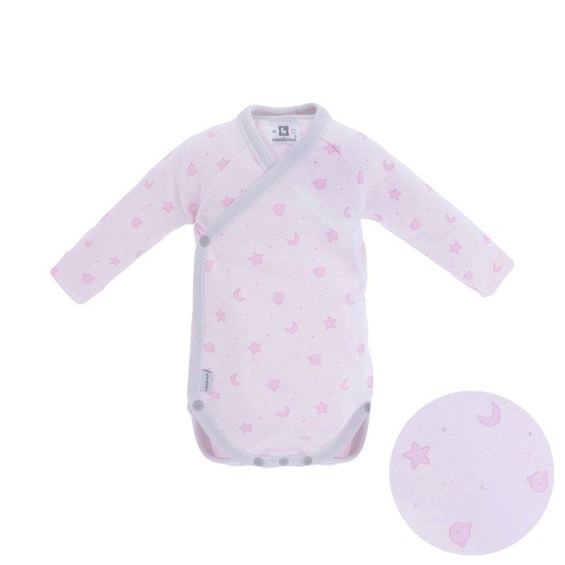 Cambrass Body L.Sleeve Crossed T.3 729,1 Teddy Pink