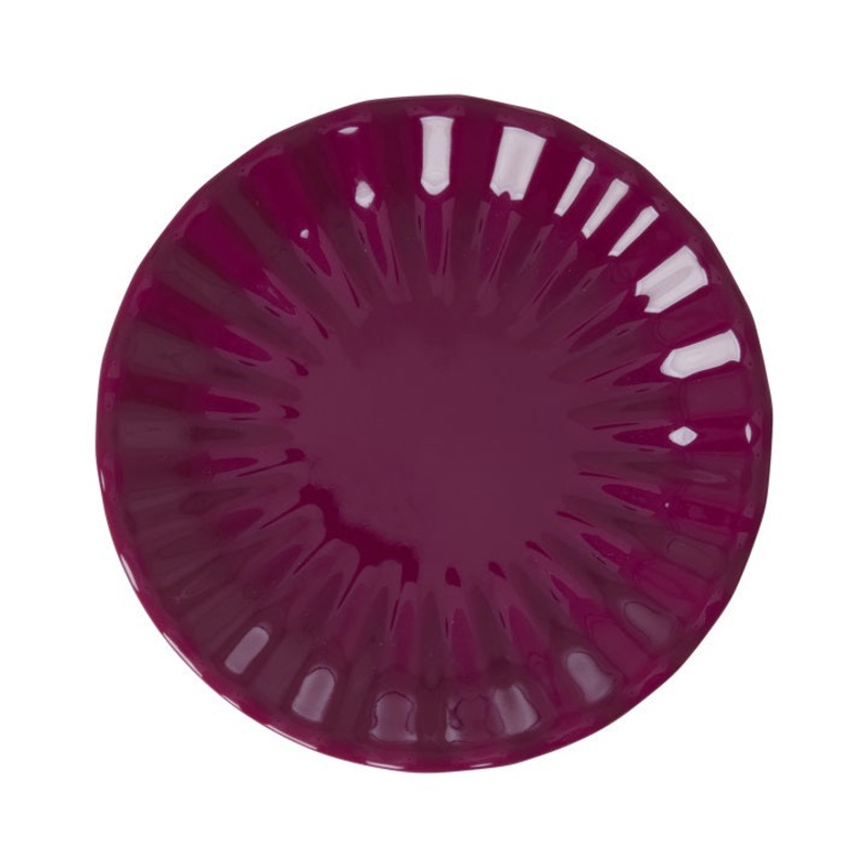 Rice DK Flower Side Plate - Plum