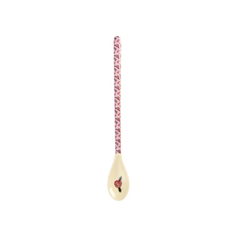 Rice DK Latte Spoon - A Rose Is A Rose Print