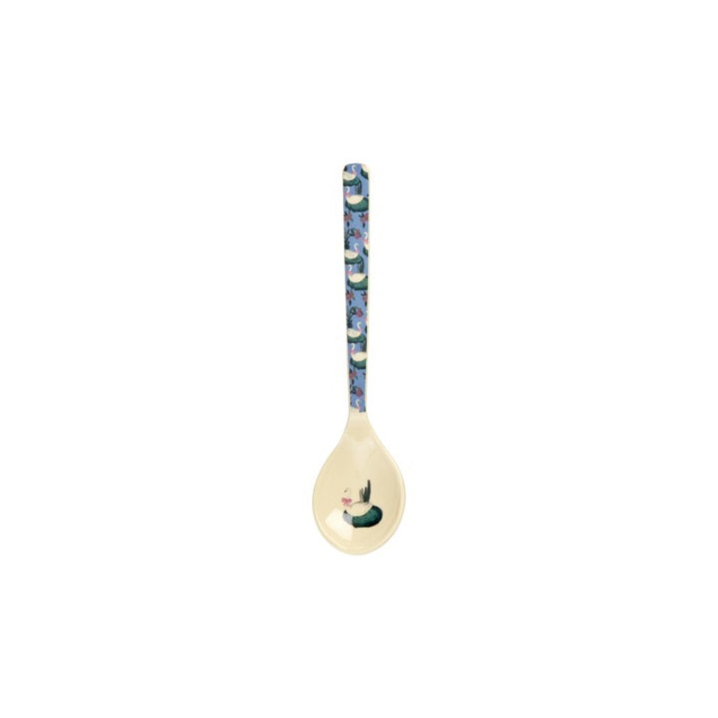 Rice DK Latte Spoon - Blue - Swan Lake Print