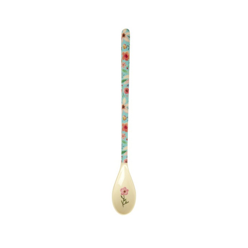 Rice DK Latte Spoon - Mint - Selma Flower Print