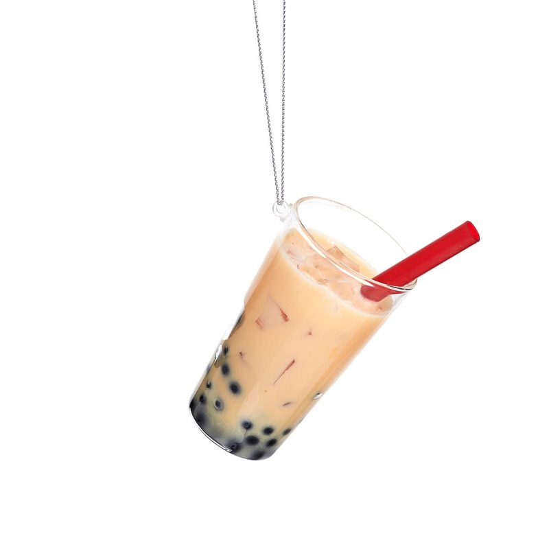 RJB Stone Bubble Tea Shaped Bauble