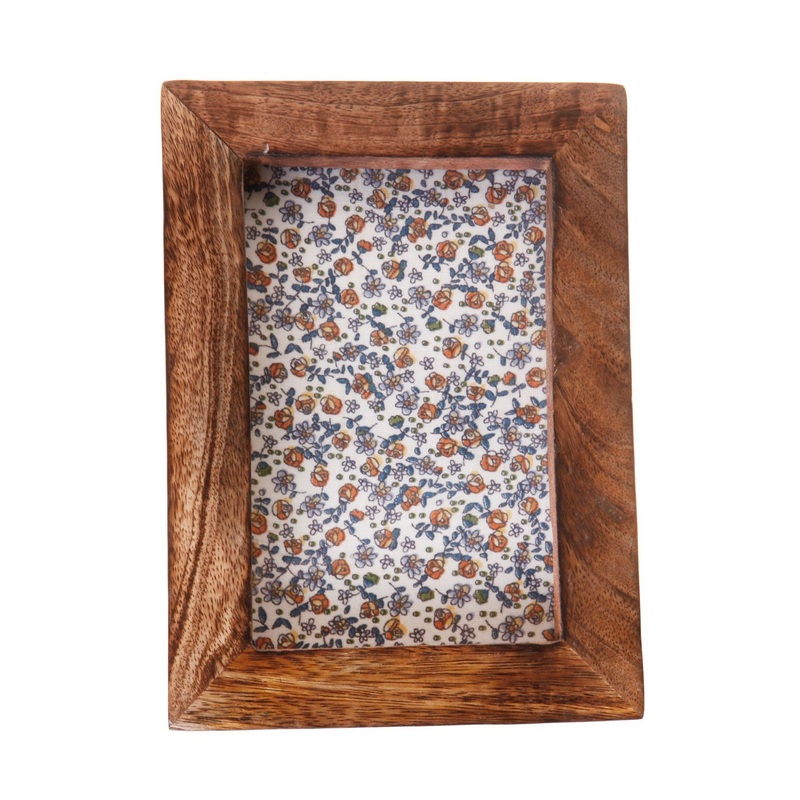 RJB Stone Dark Wood Photo Frame