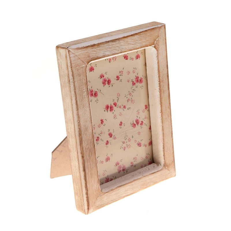 RJB Stone White Wood Photo Frame