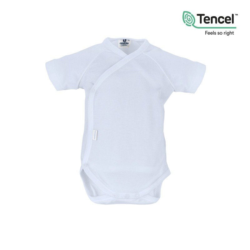 Cambrass Body Short Sleeve Crossed I. T.3 Tencel Blue