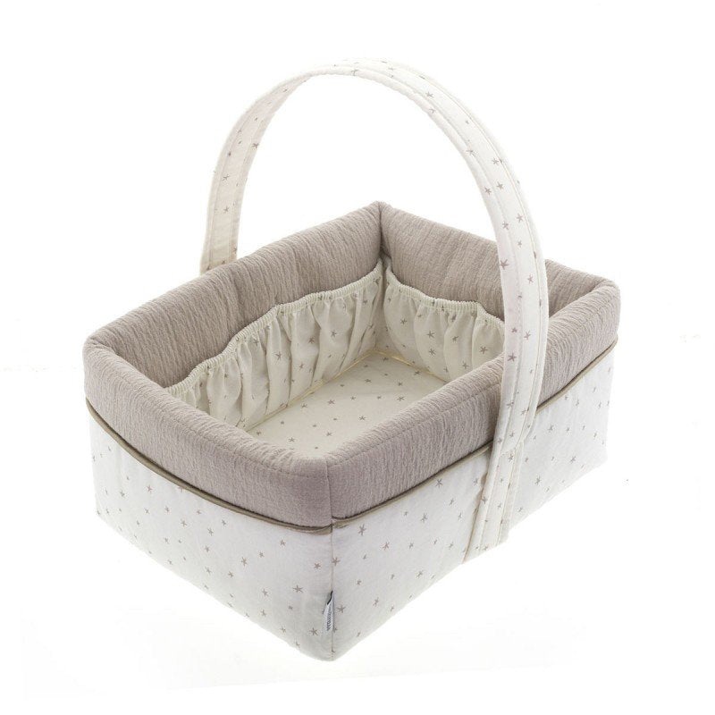 Cambrass Layette Basket 22.5x29x29 cm Magia Beige