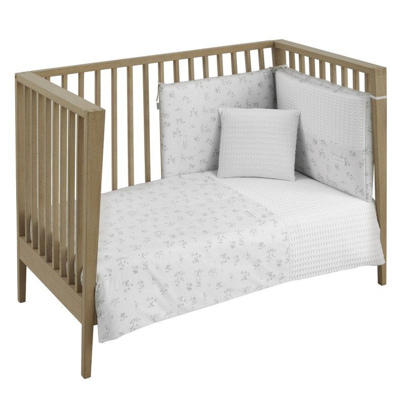 Cambrass Set 2 pcs. Quilt Cover Cot 70 Merlo Ecru 110x170x3 cm