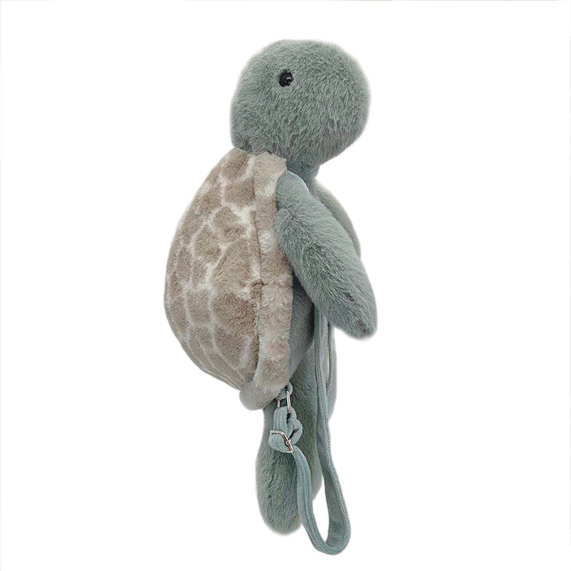 Mon Ami Turtle Plush Backpack Taylor