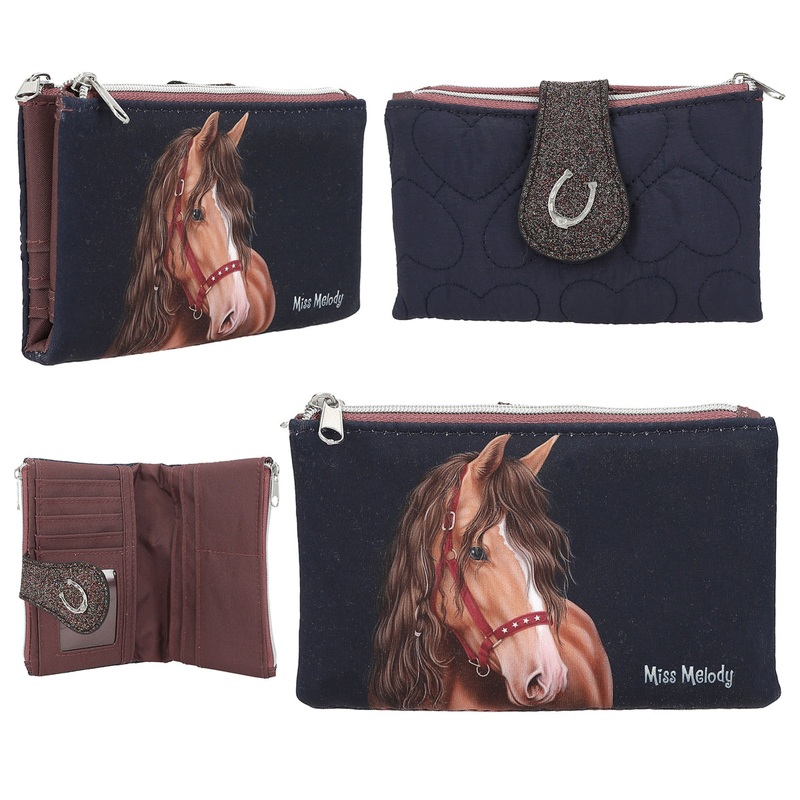 Depesche Miss Melody Wallet Glitter Horse