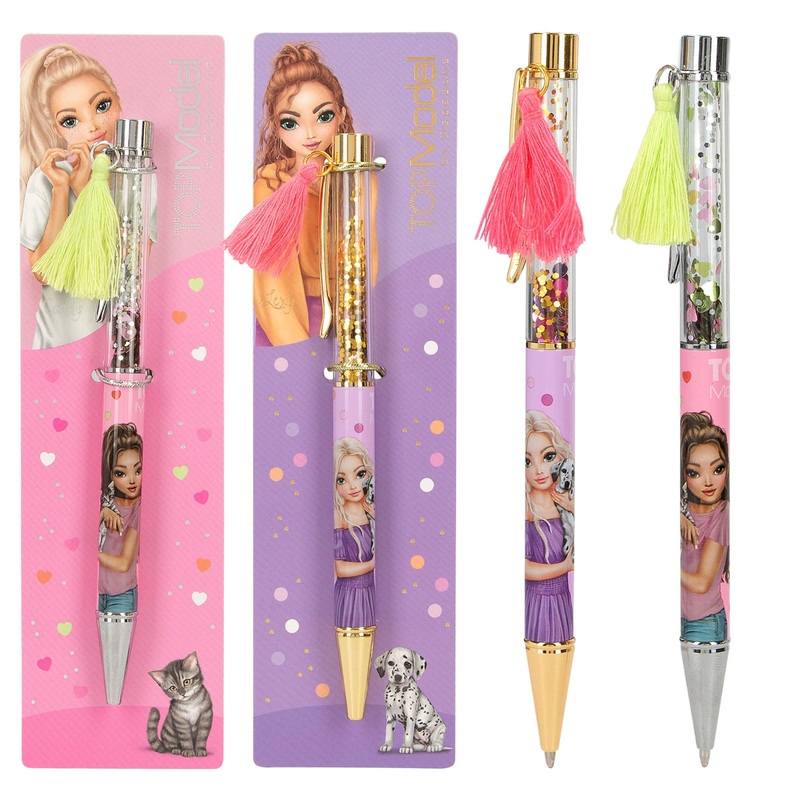 Depesche TOP Model Pen with Confetti (1pc)