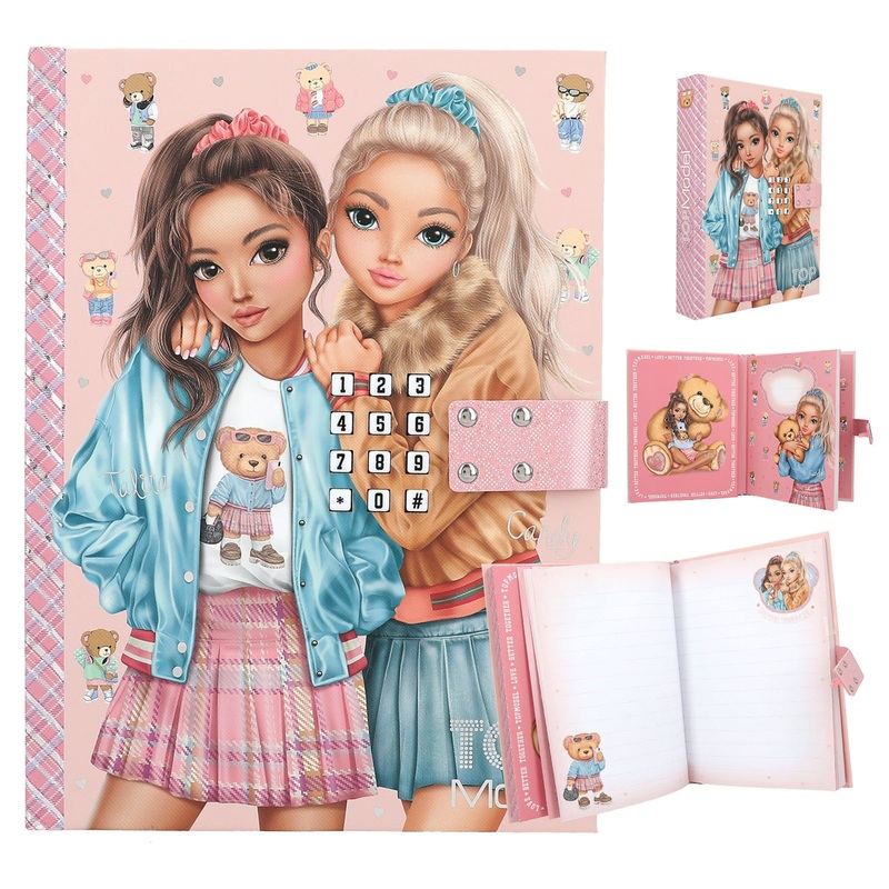 Depesche TOPModel Diary with Code and Sound Team Teddy