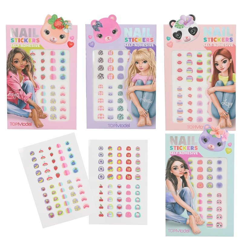 Depesche TOPModel Self-Adhesive Nail Stickers Beauty and Me (1pc)