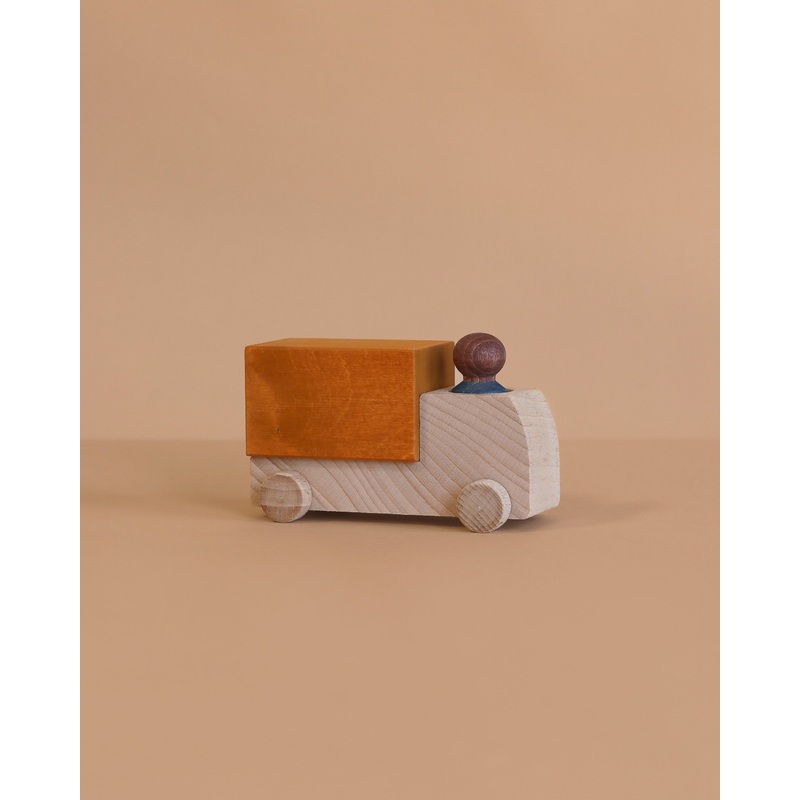Lubulona Wooden Truck - Ochre