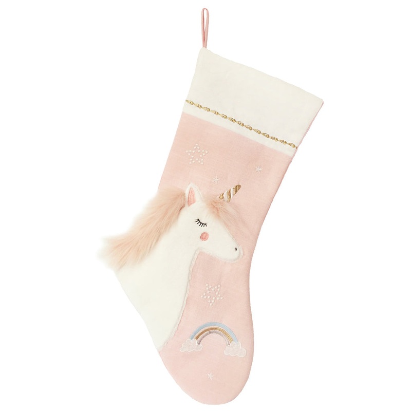 Mon Ami Pink Unicorn Stocking
