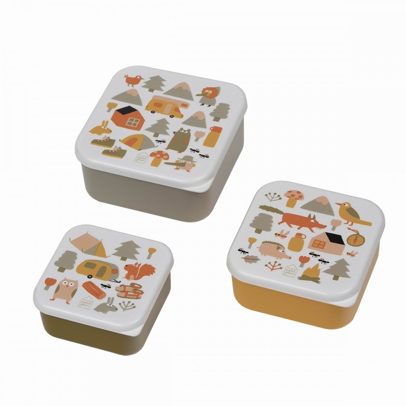 Petit Jour Paris Set of 3 Lunch Boxes Laventure