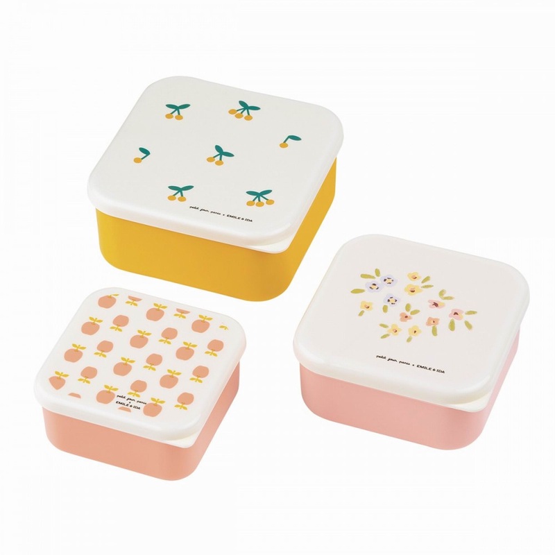 Petit Jour Paris Set of 3 Lunch Boxes mile & Ida