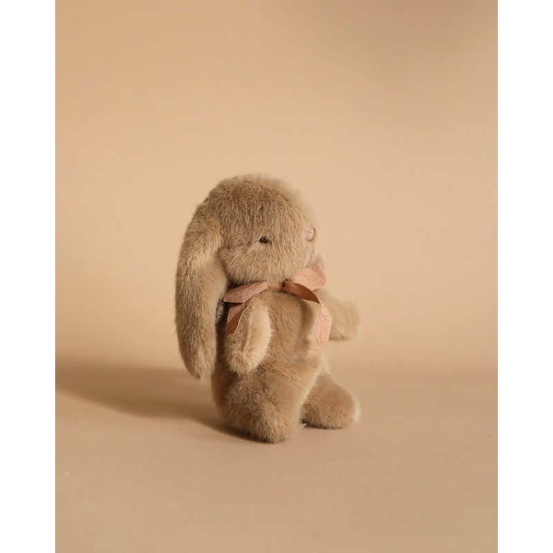 Maileg Plush Bunny, Mini - Dusty Brown
