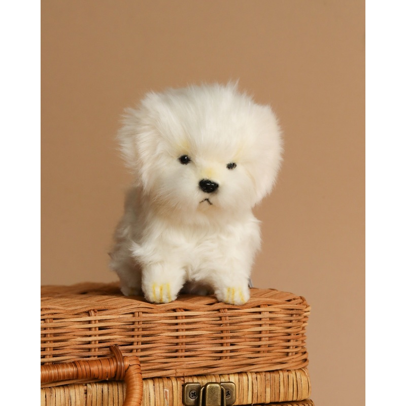 Maltese Tea Cup Dog Stuffed Animal