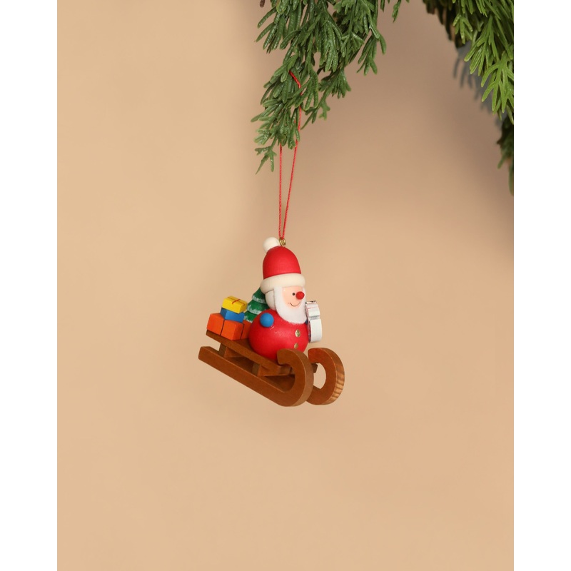 Christian Ulbricht Ornament - Santa on Sled
