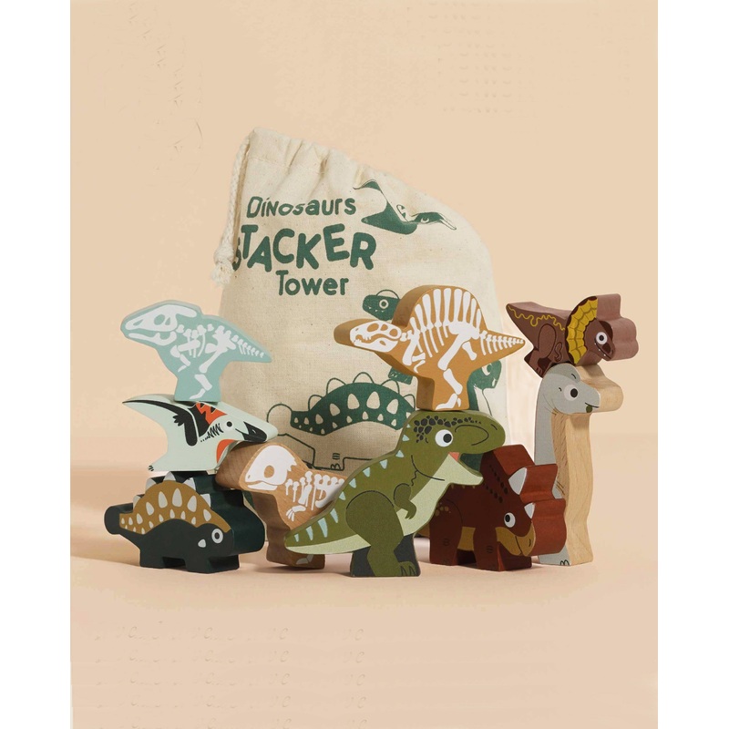 Jurassic Stacking Dinosaurs