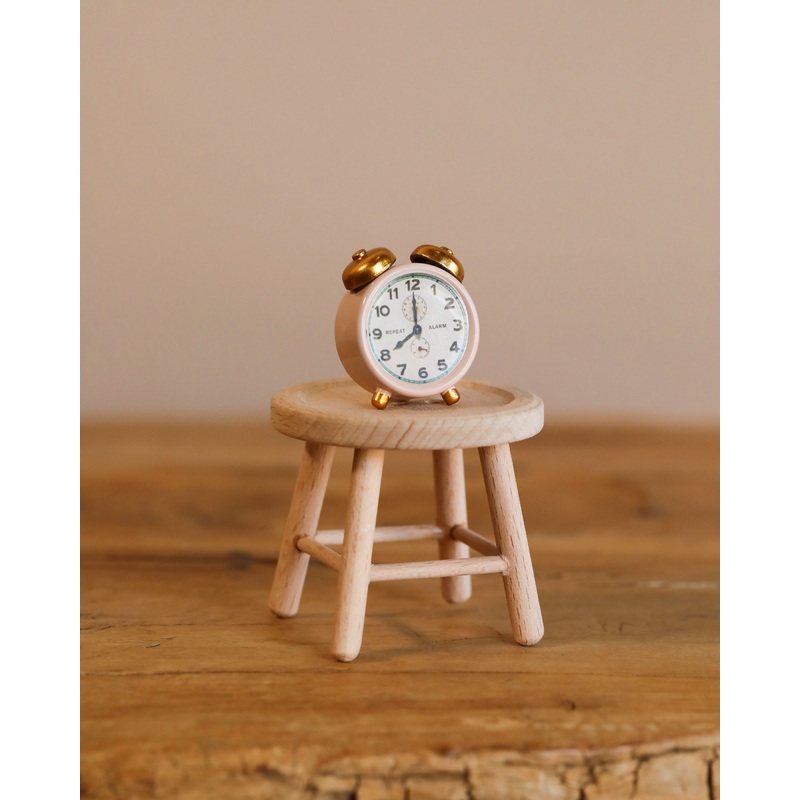 Maileg Alarm Clock For Dollhouse - Powder