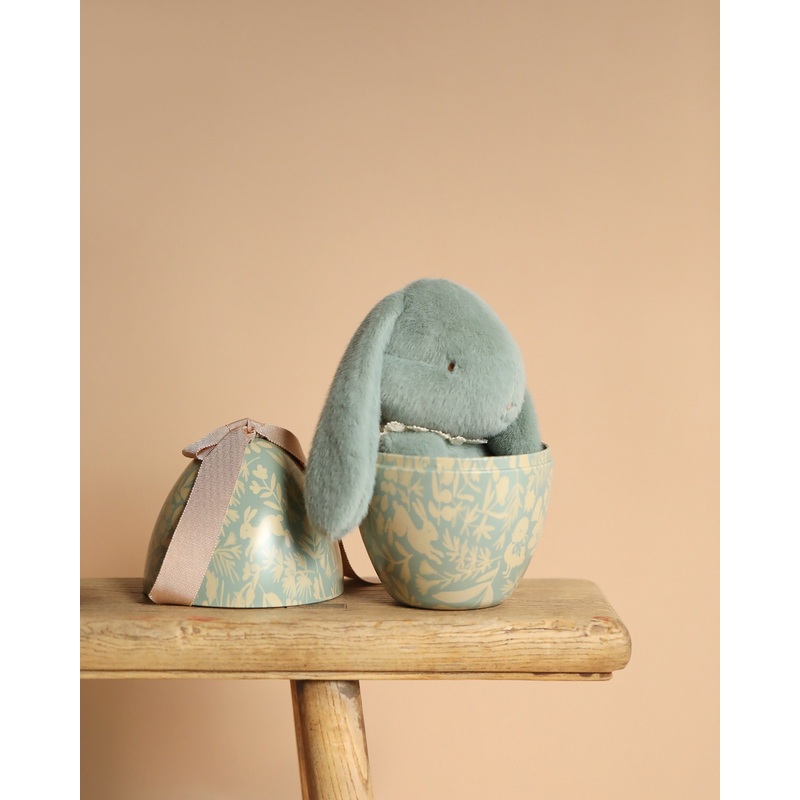 Maileg Easter Egg With Bunny - Mint