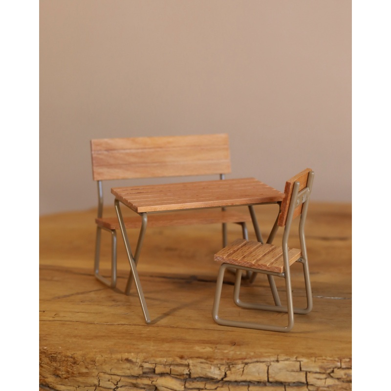 Maileg Garden Table & Chairs - Mouse Size