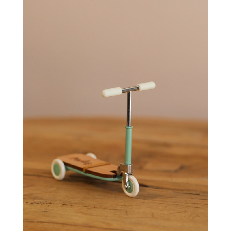 Maileg Mouse Size Scooter / Kickboard - Mint