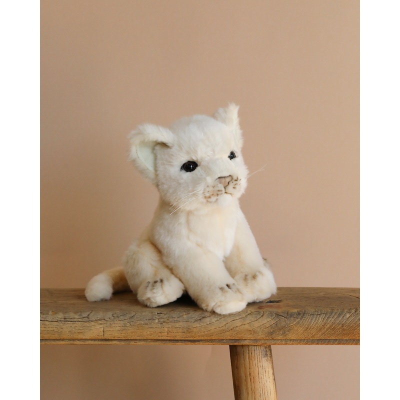 Lion Cub Sitting Stuffed Animal