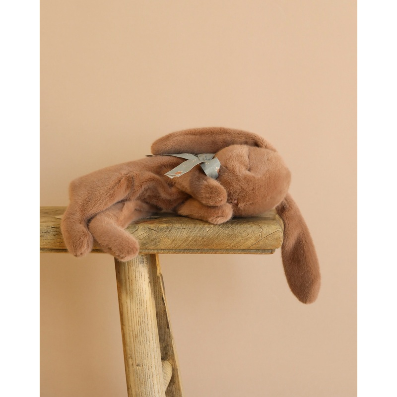 Maileg Plush Sleeping Bunny - Soft Brown
