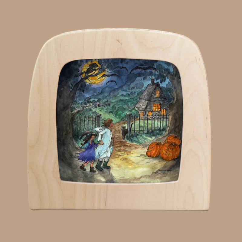 Silhouette Only - Trick Or Treat For Toverlux Lamp (ships in one week)