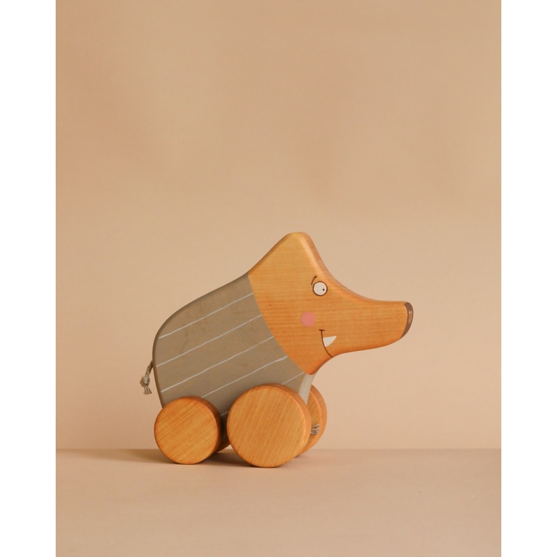 Pull and Push Toy Little Wild Boar