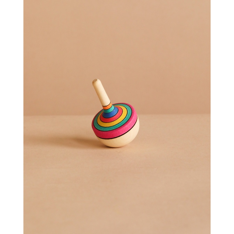 Mader Traditional Spinning Top - Striped