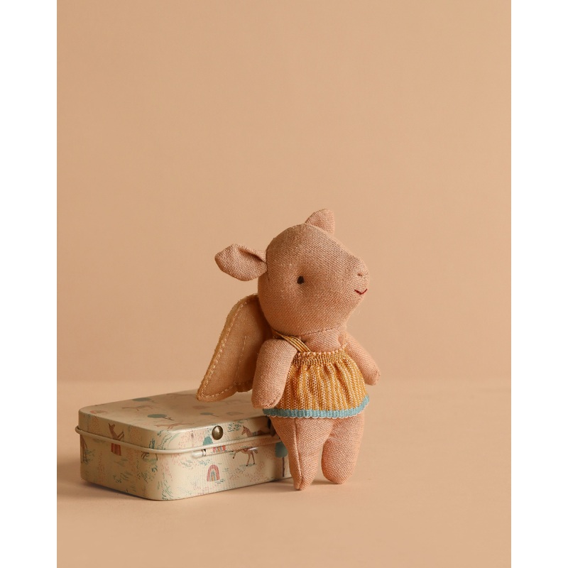Maileg Pig In A Box With Fairy Outfit