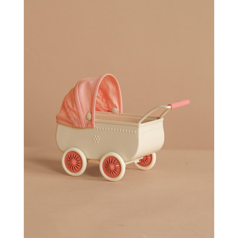 Maileg Pram, Mouse Size - Coral