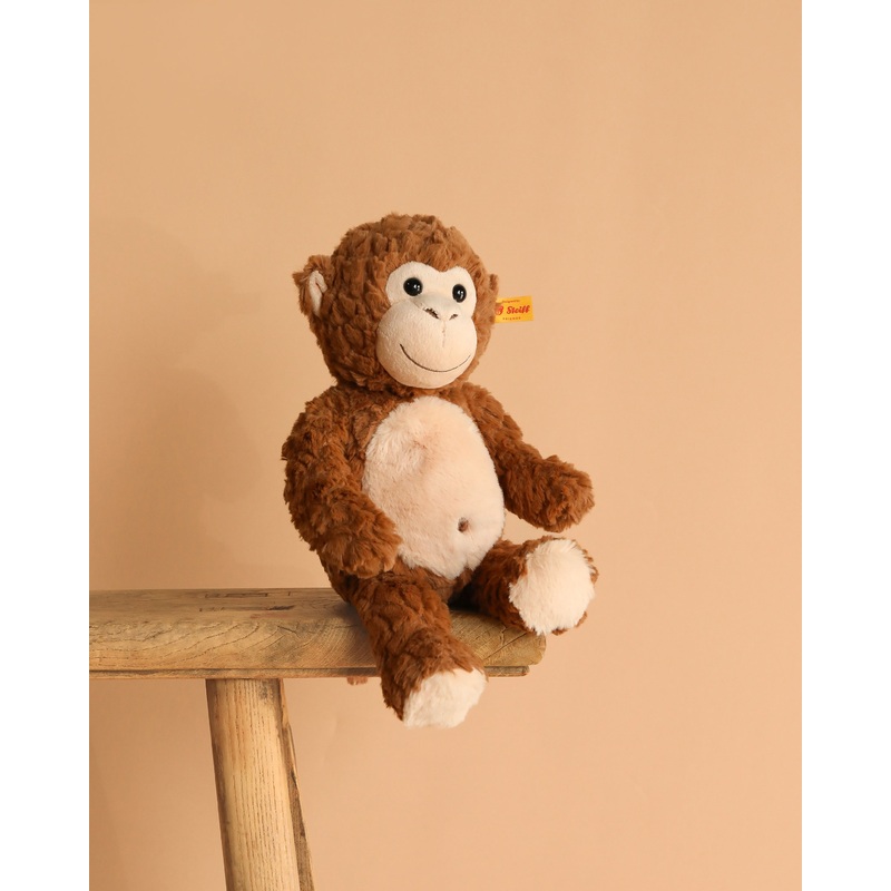 Steiff Bodo Monkey Plush Stuffed Toy, 12 Inches
