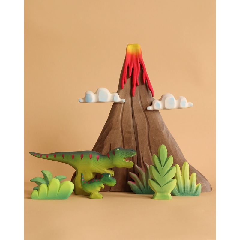 Bumbu Handmade Wooden Prehistoric Set