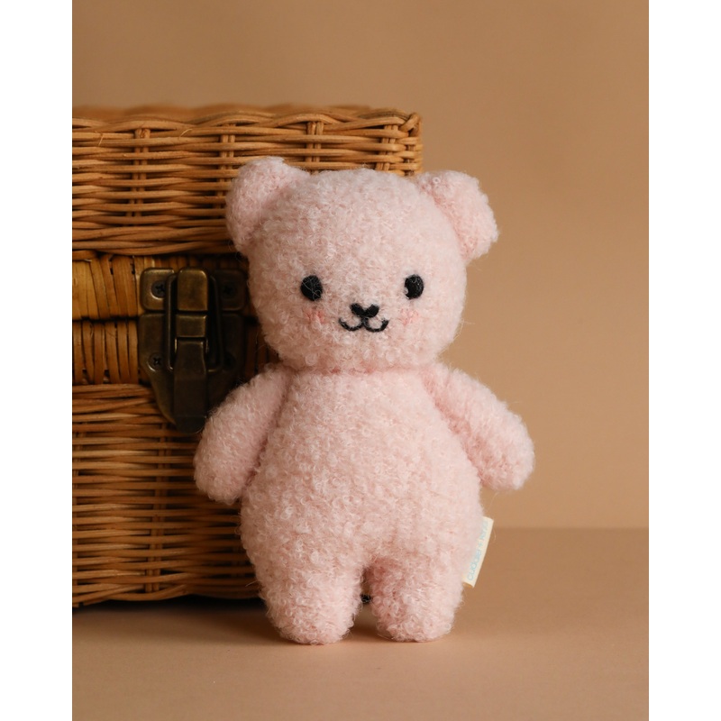 Cuddle + Kind Baby Boucl Bear - Strawberry
