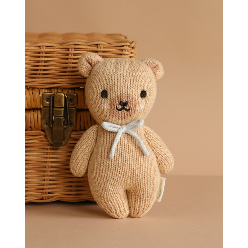 Cuddle + Kind Baby Honey Bear - Robins Egg Blue