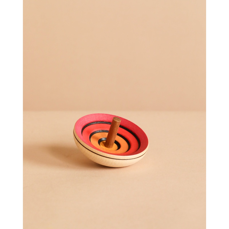 Mader UFO Flora Spinning Top - Red