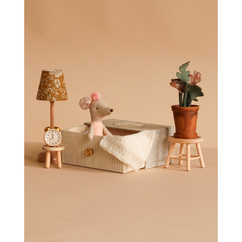 Maileg Dancing Mouse in Daybed  Cozy Morning Set