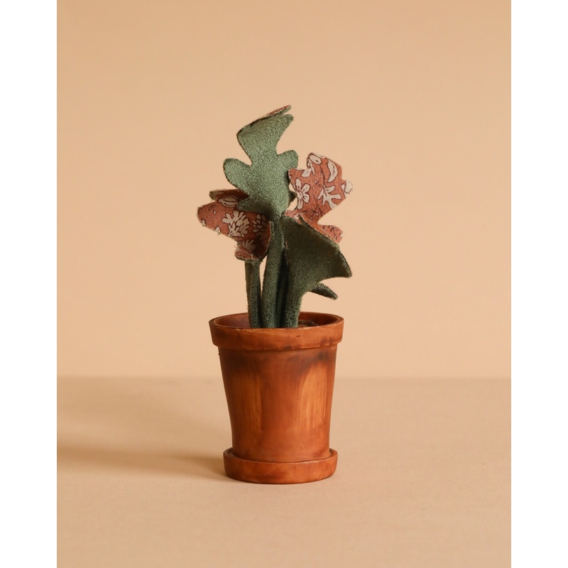 Maileg Flower Pot With Plant, Miniature