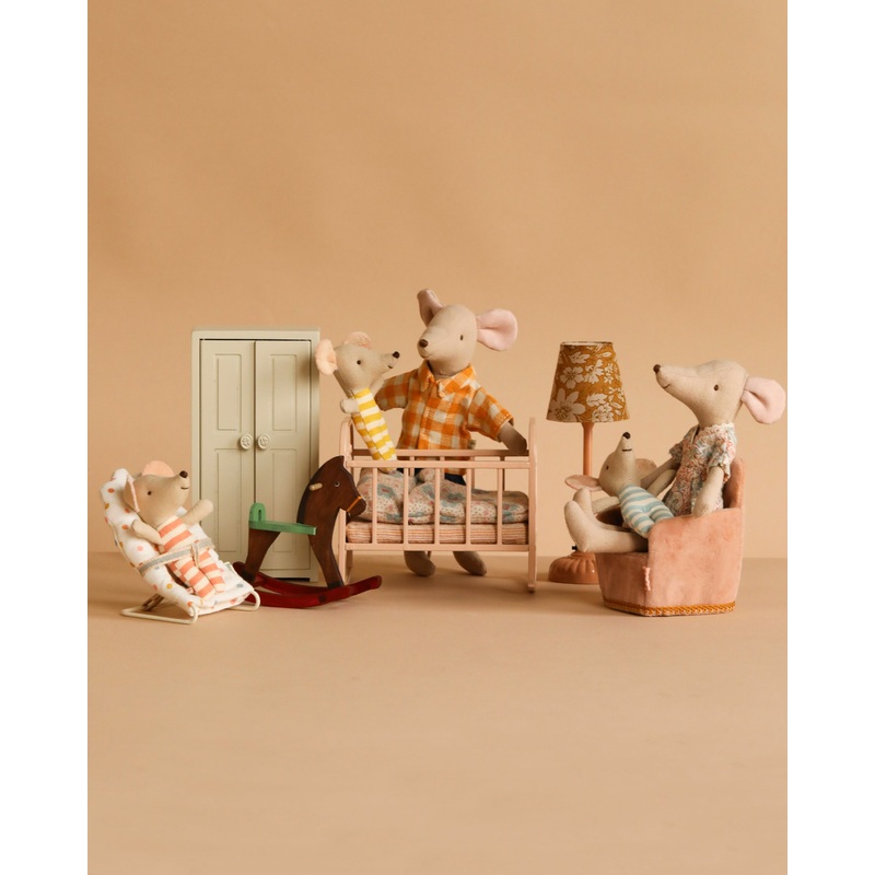 Maileg Nursery Set With Mice